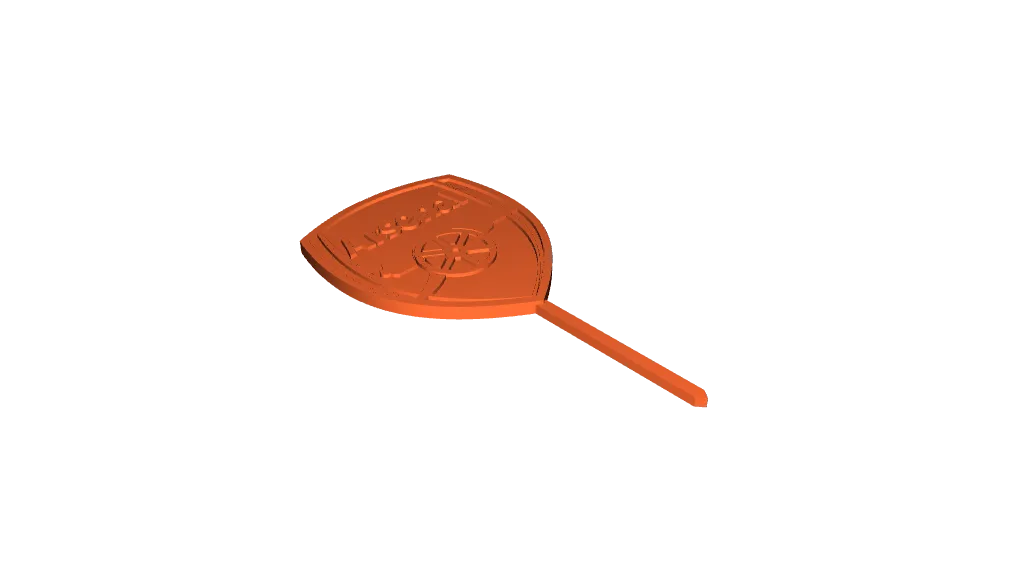 cake topper ARSENAL by rovnanik | Download free STL model | Printables.com