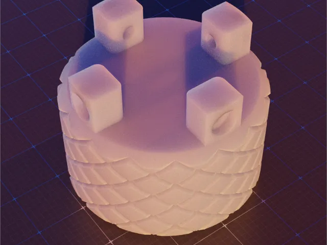 SpaceMouse V2 detachable double height knob