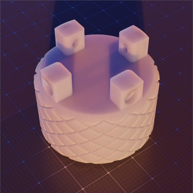 SpaceMouse V2 detachable double height knob