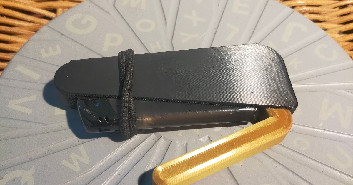 Lighter adapter for handicapped by Dadudos Download free STL model