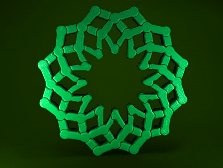 Print in Place Expanding Ring Mechanism