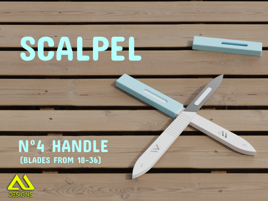 Scalpel Nº4 Handle (Blades from 18-36)