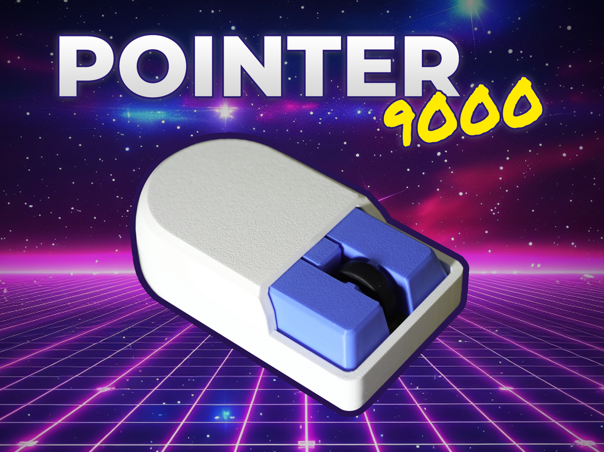 Pointer 9000 - Retro wireless mouse