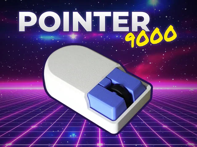 Pointer 9000 - Retro wireless mouse
