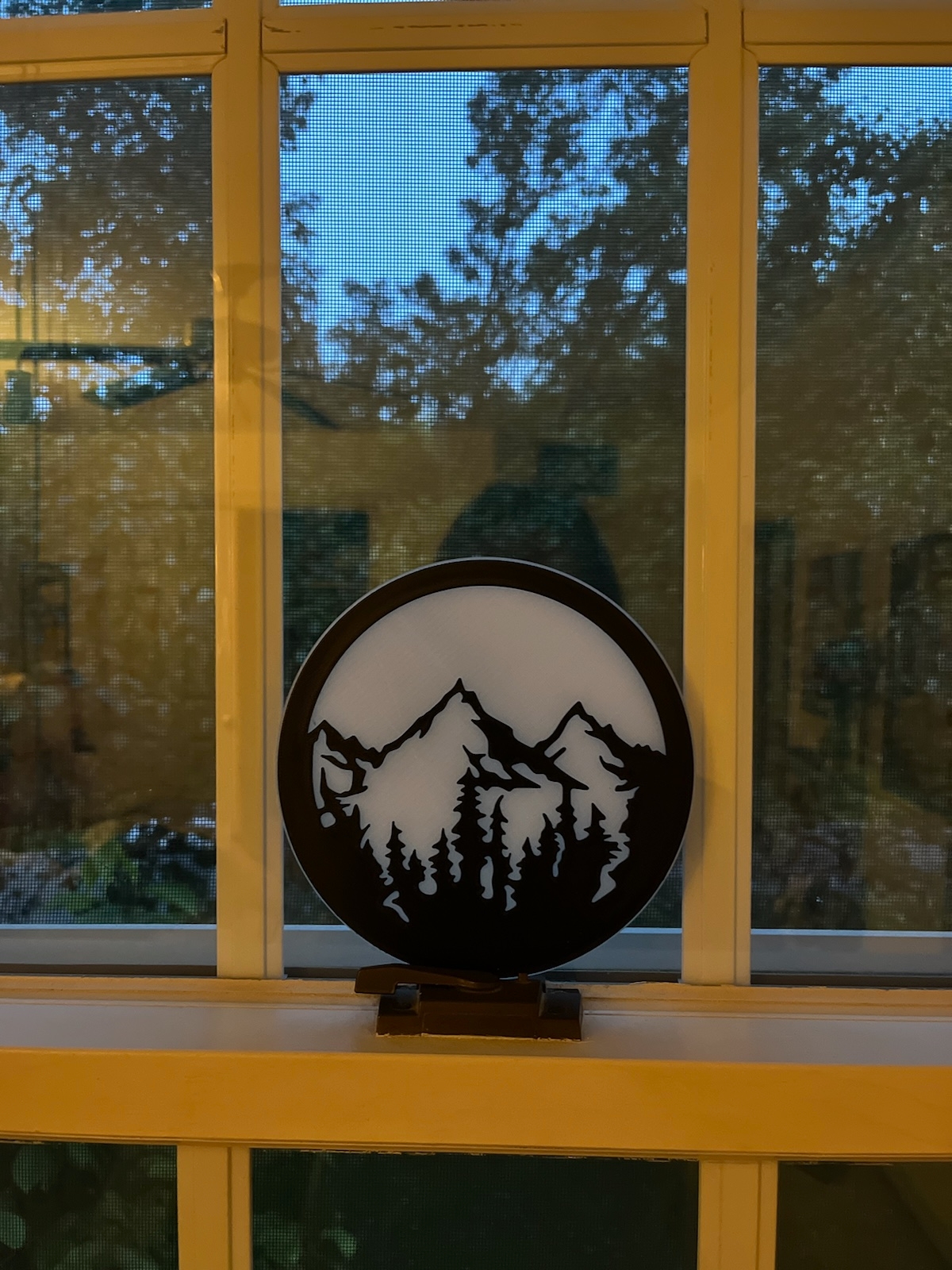 Rocky Mountain Display Plate