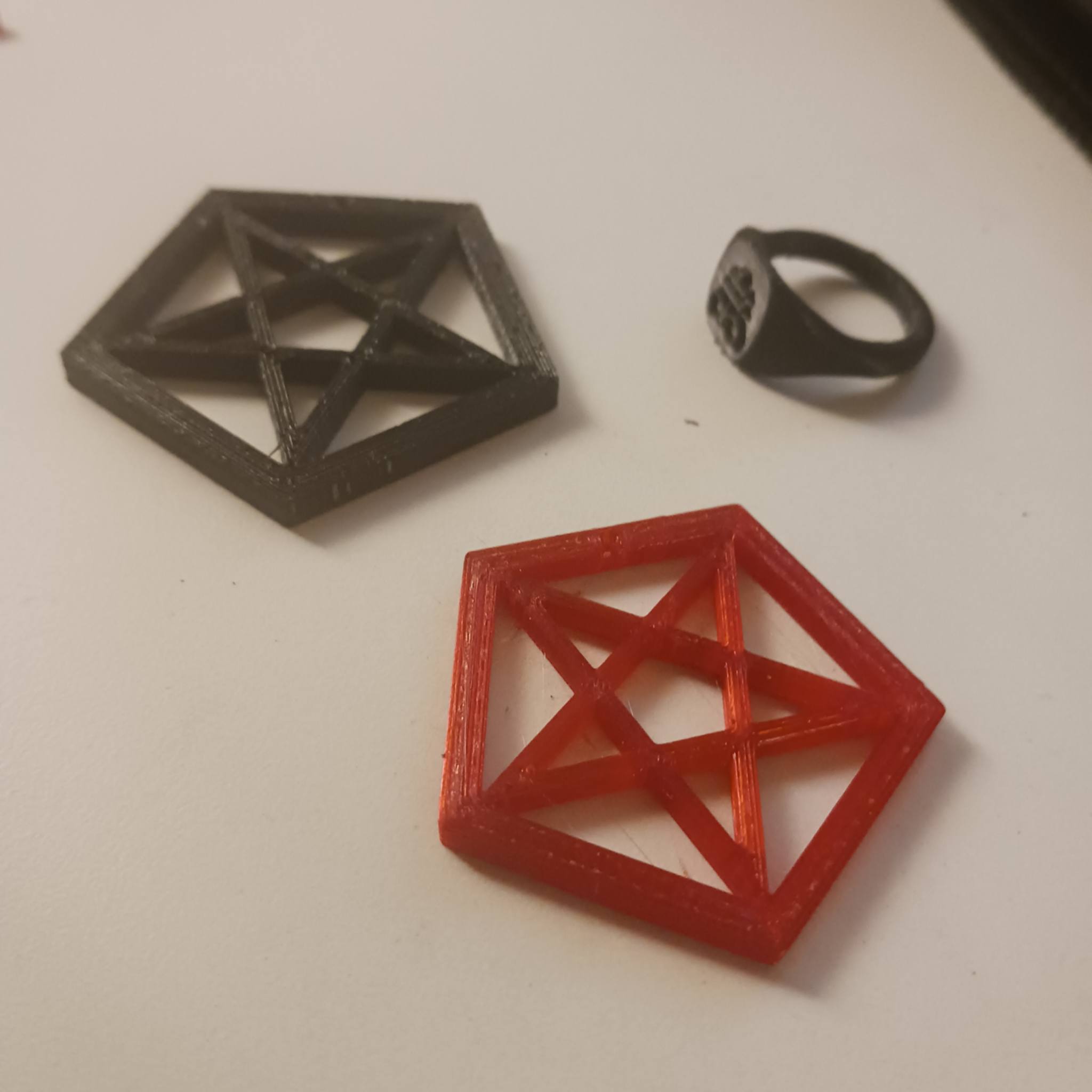Pentagonal Pentagram Pendant (Demonic/Devilish/Satanic/Evil Stuff)