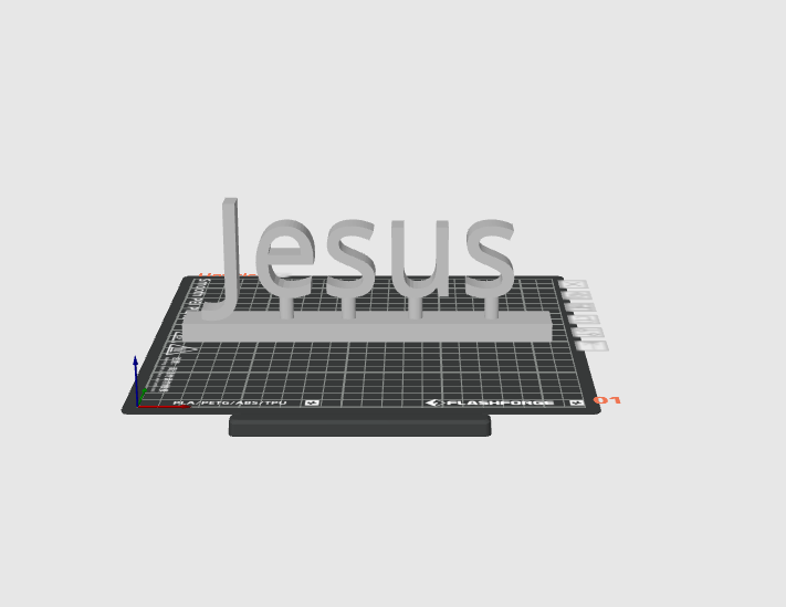 Jesus 3D model