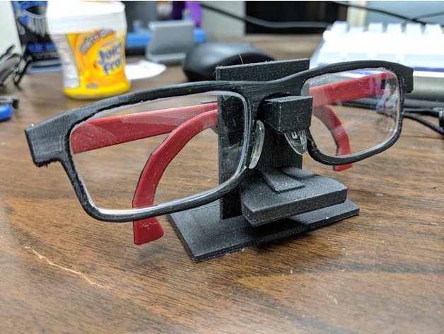 Eyeglass Or Sunglass Holder By Kenji Download Free Stl Model 6326