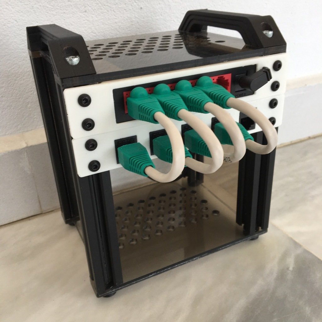 Mini Rack Enclosure von karijo | Kostenloses STL-Modell herunterladen ...