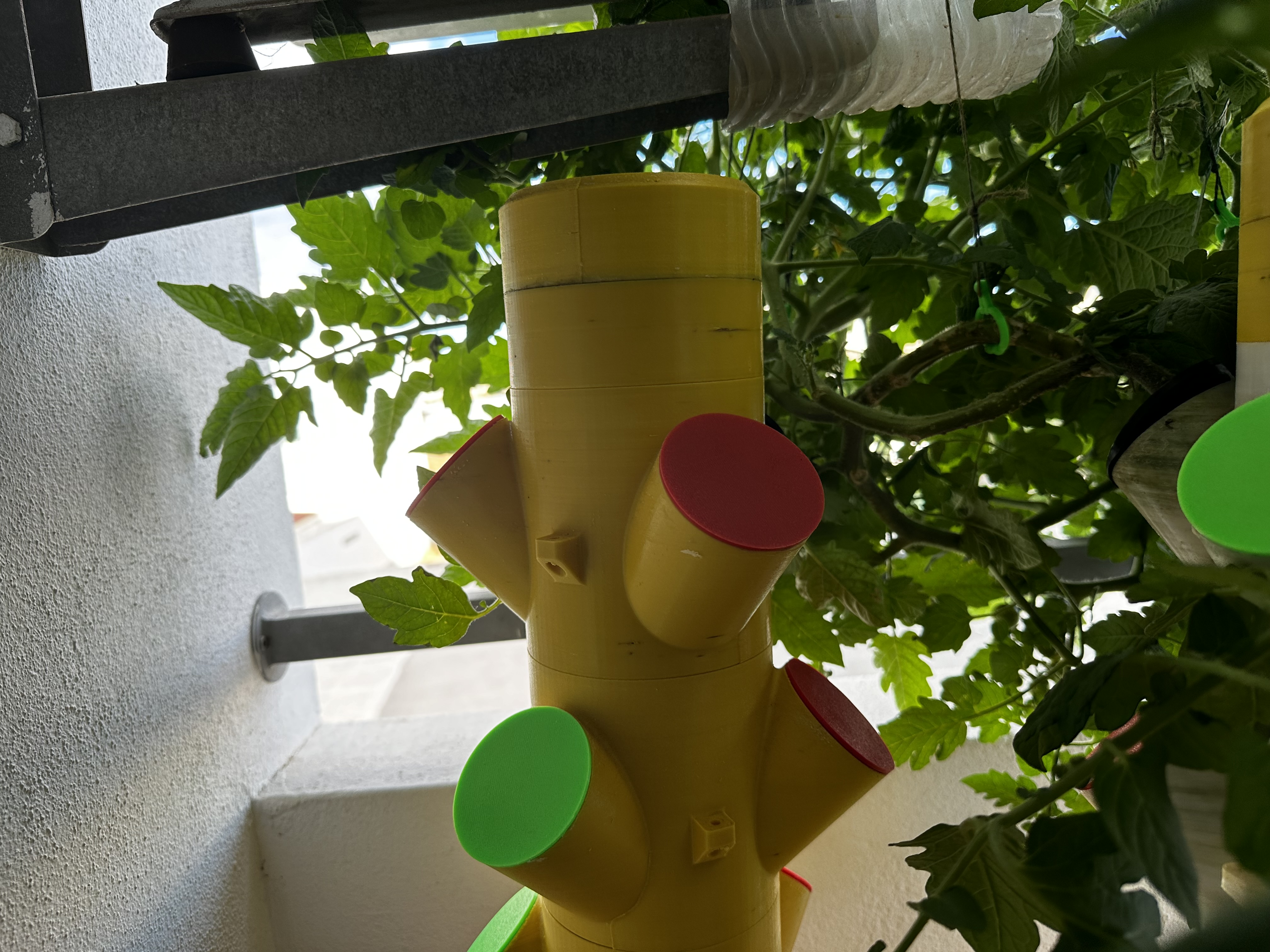 Slim Cap for Modular Hydroponic Tower Garden