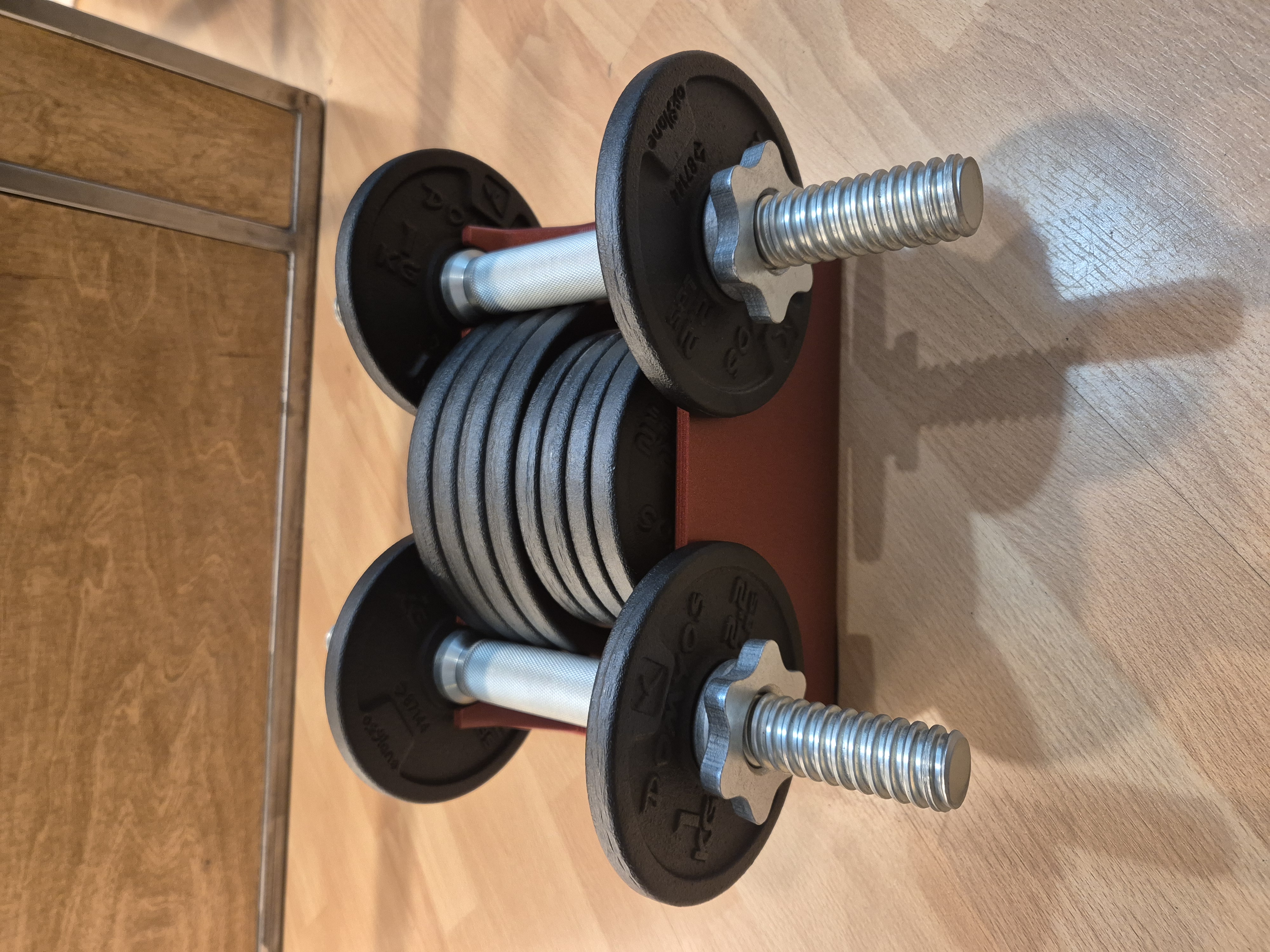 Decathlon CORENGTH / Domyos Dummbbell Set rack