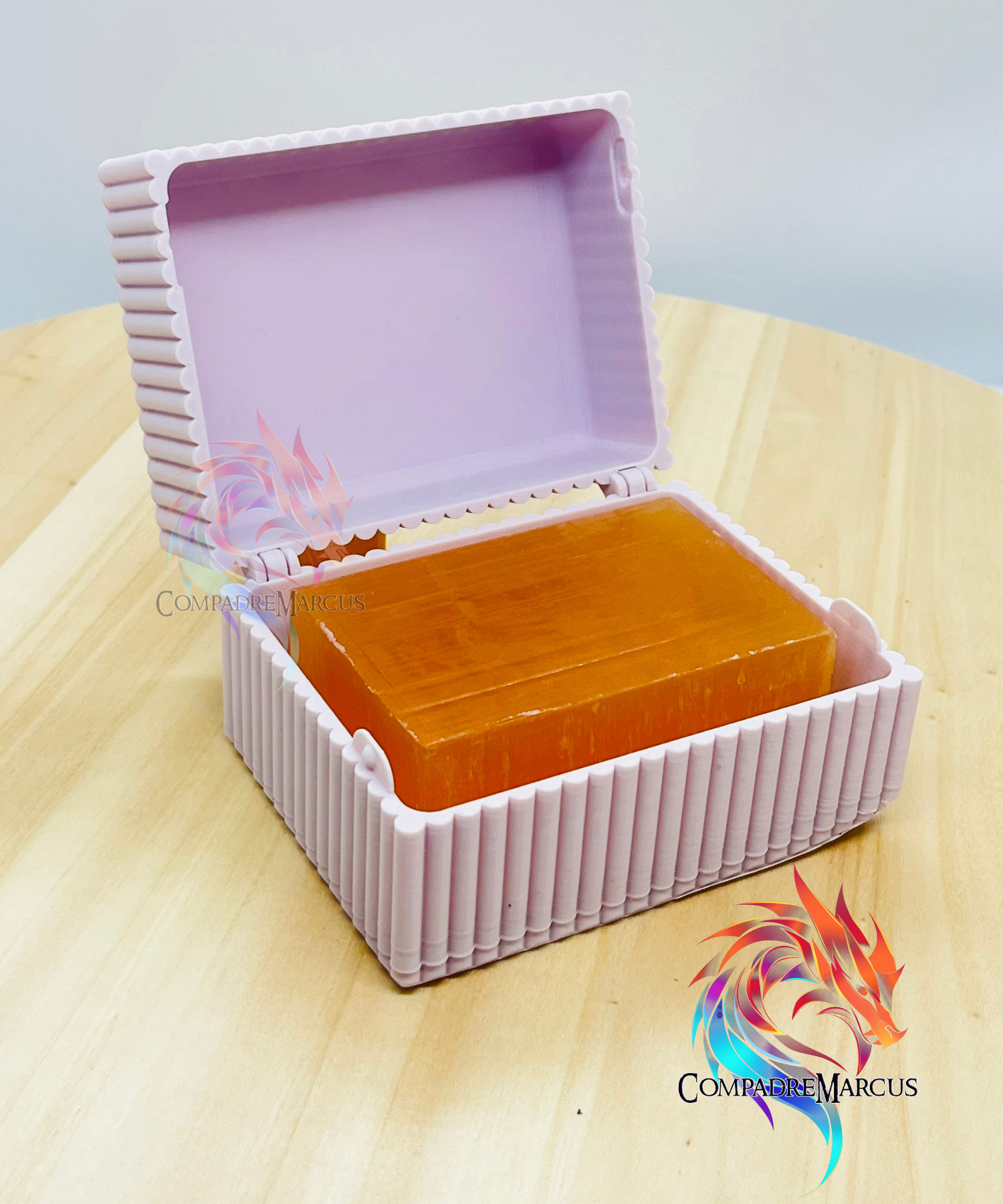 Soap Bar Travel Case / no supports / 3mf included