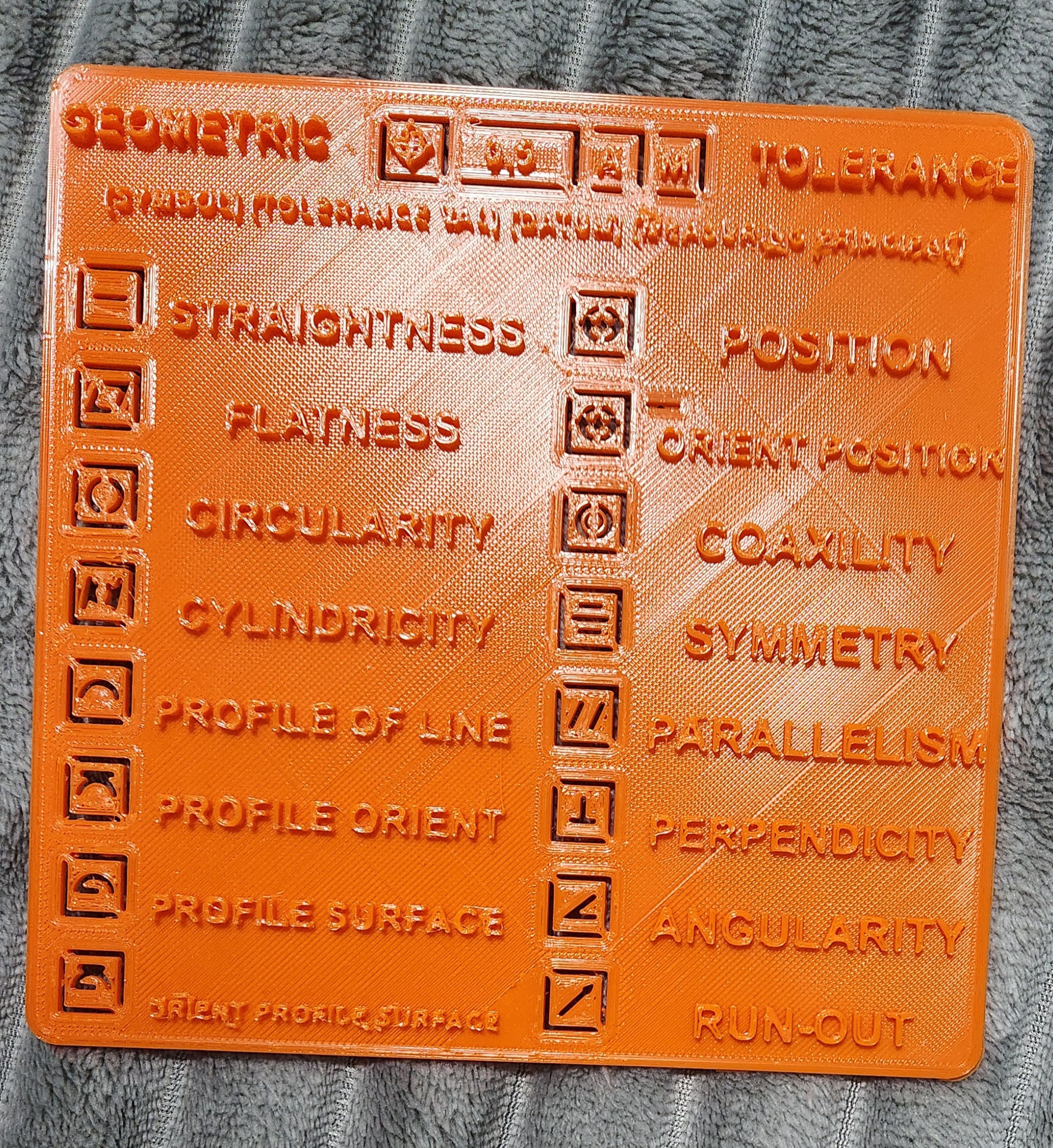 Miniatura 2 do modelo 3D Geometric Tolerance Templates