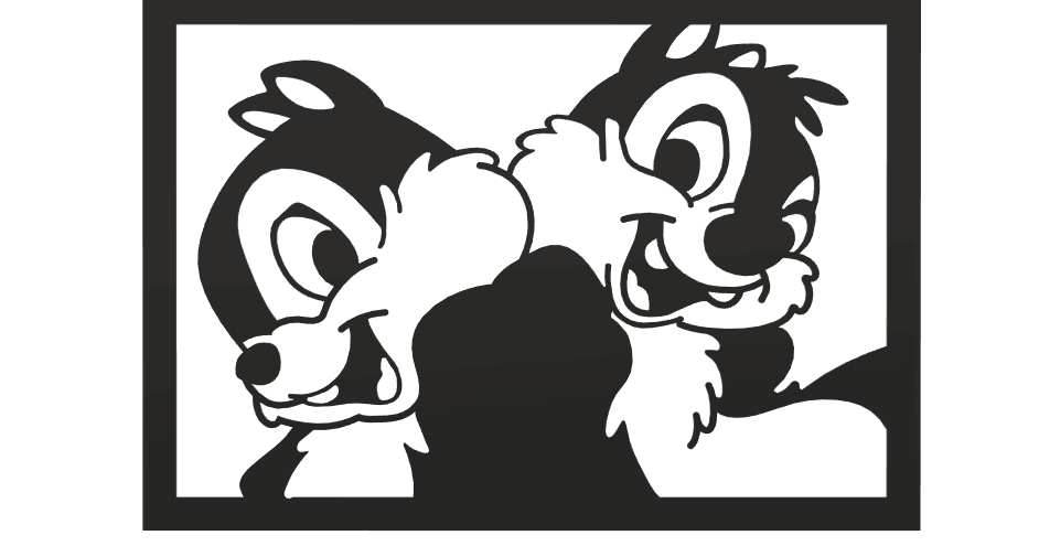 Chip n Dale by DickF | Download free STL model | Printables.com