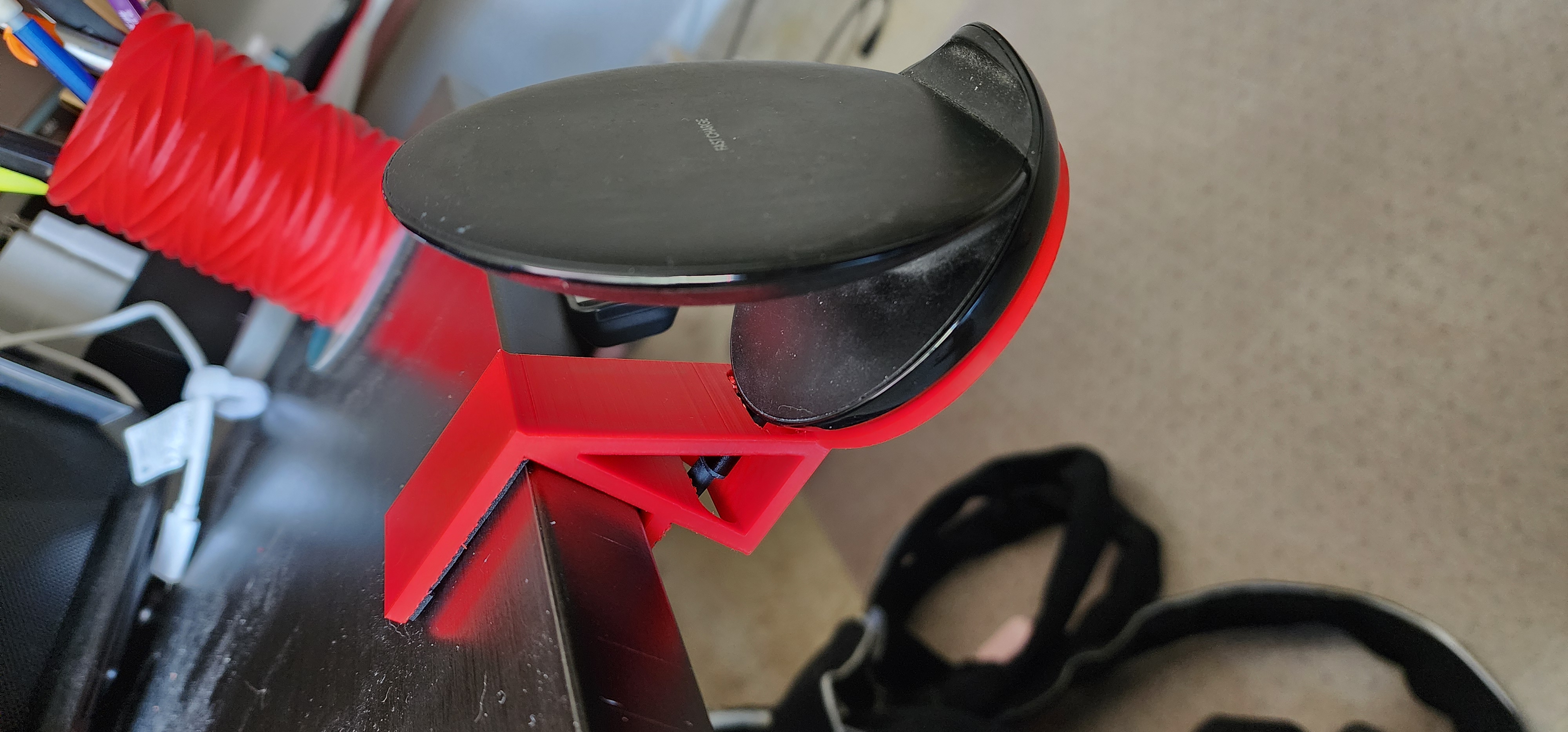 Wireless Phone Charger Desk Mount 25 mm