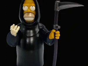 DEATH HOMER - COLOR PRINT