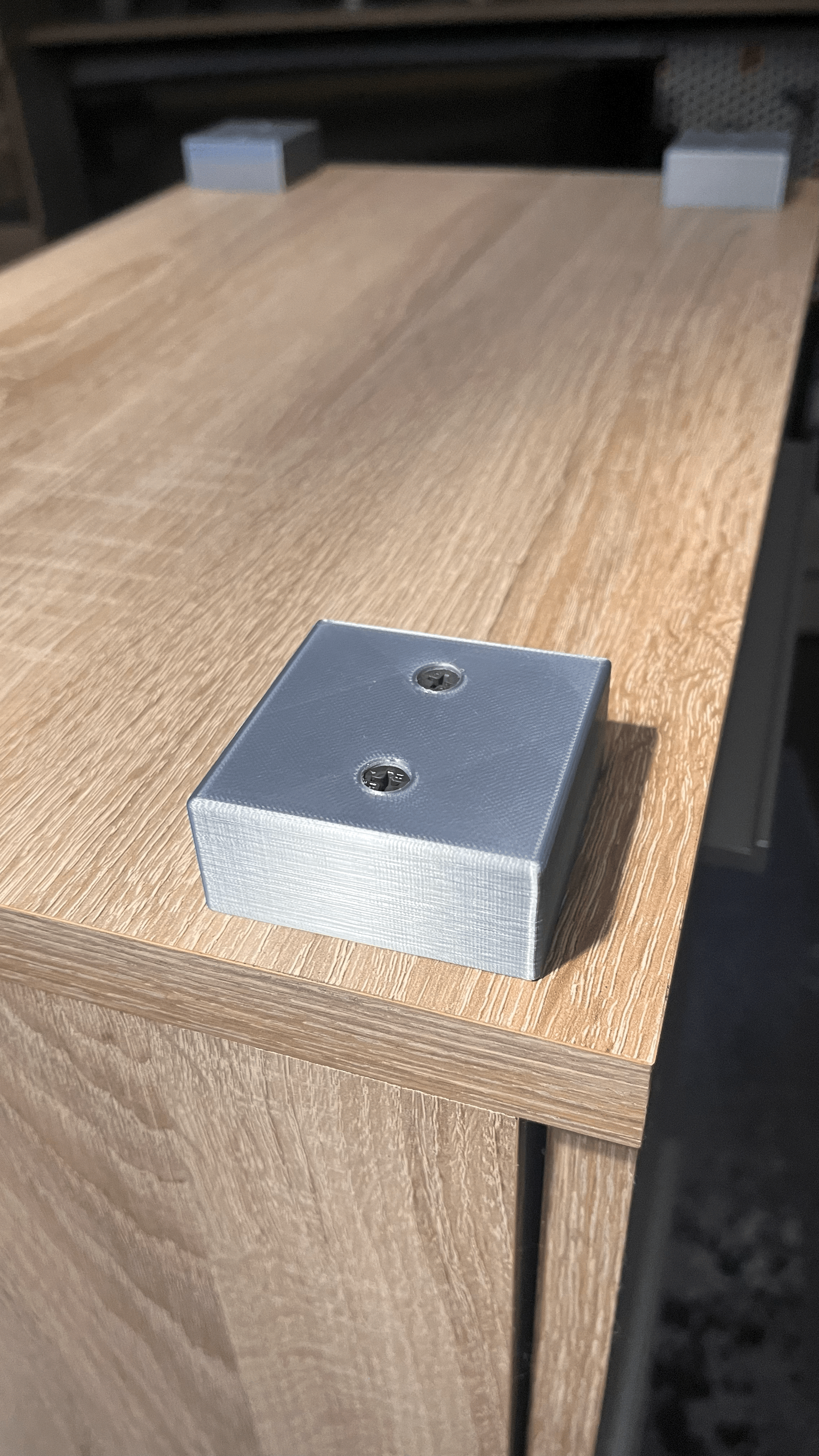 Miniatura 2 do modelo 3D Desk riser legs