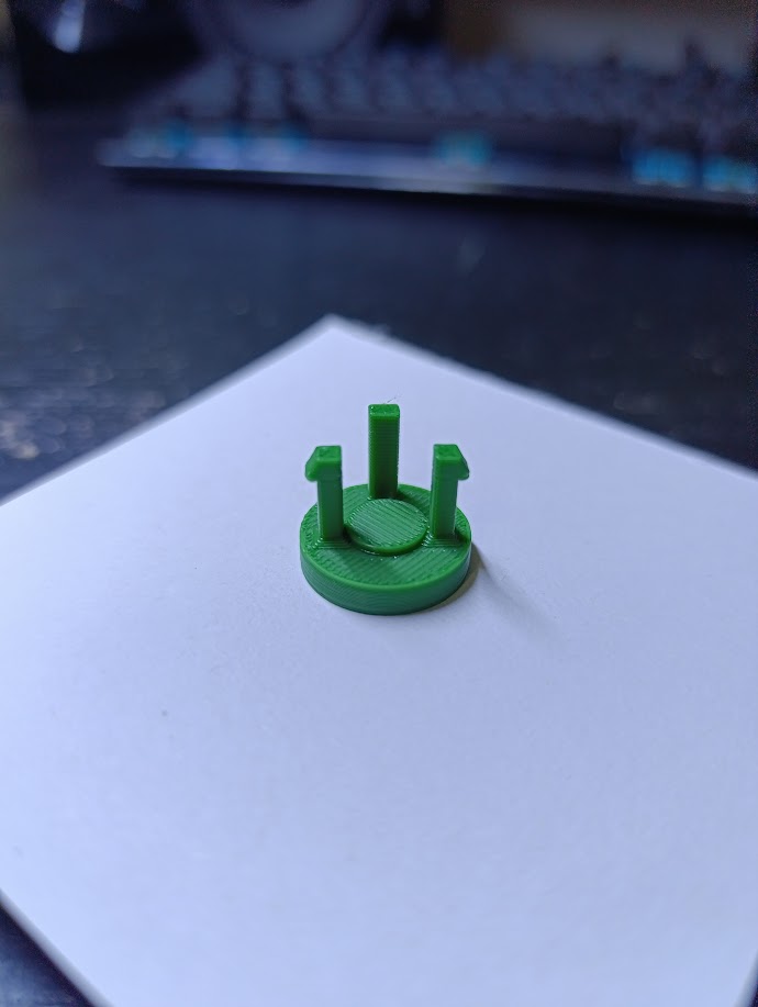 Spare button for an ETA hand blender