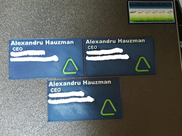 3D printed Business Card