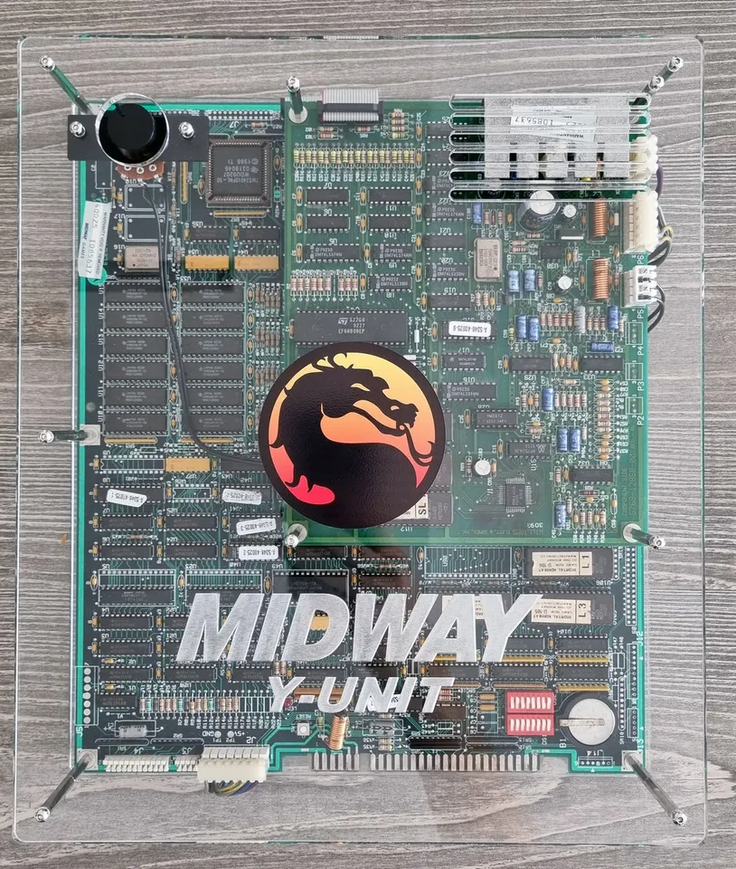 Mortal Kombat arcade PCB volume pot mounting bracket by luke7110