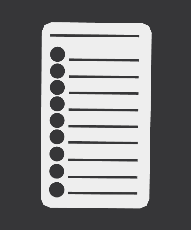 To Do List Stencil