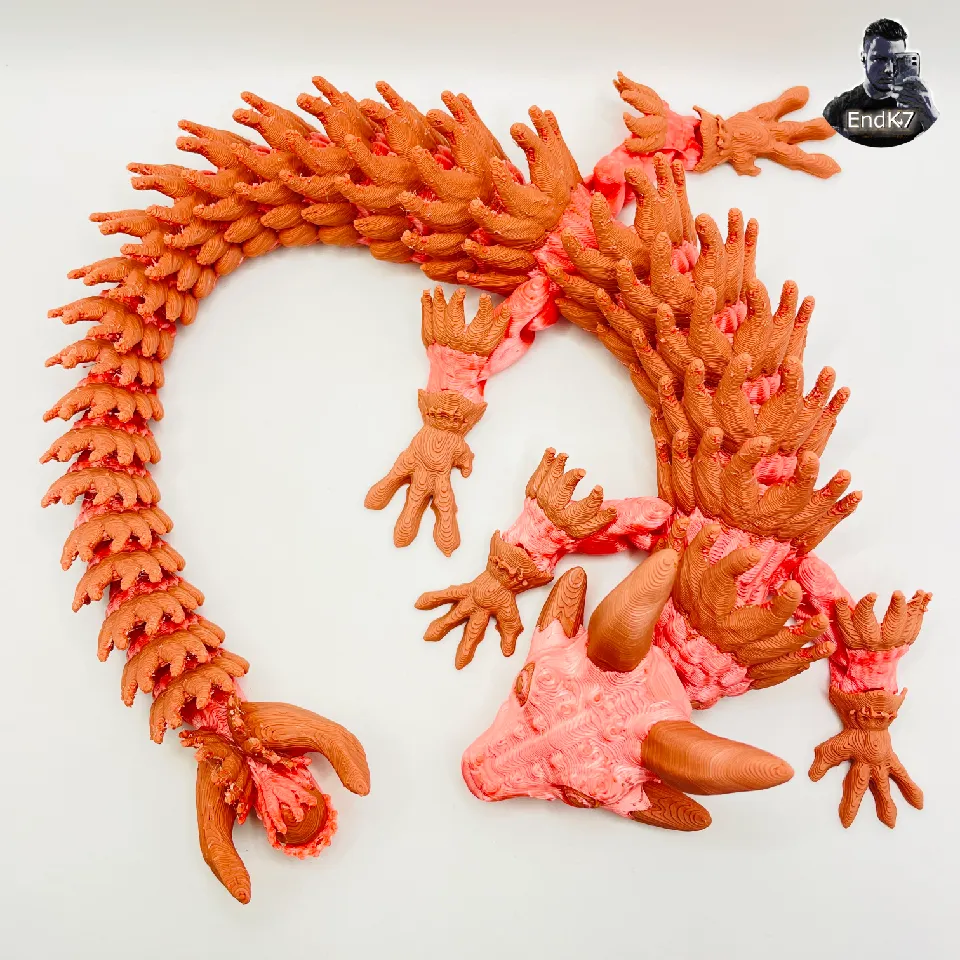 Happy Favorite Dragon - Articulated - Print in Place by EndK7 ...