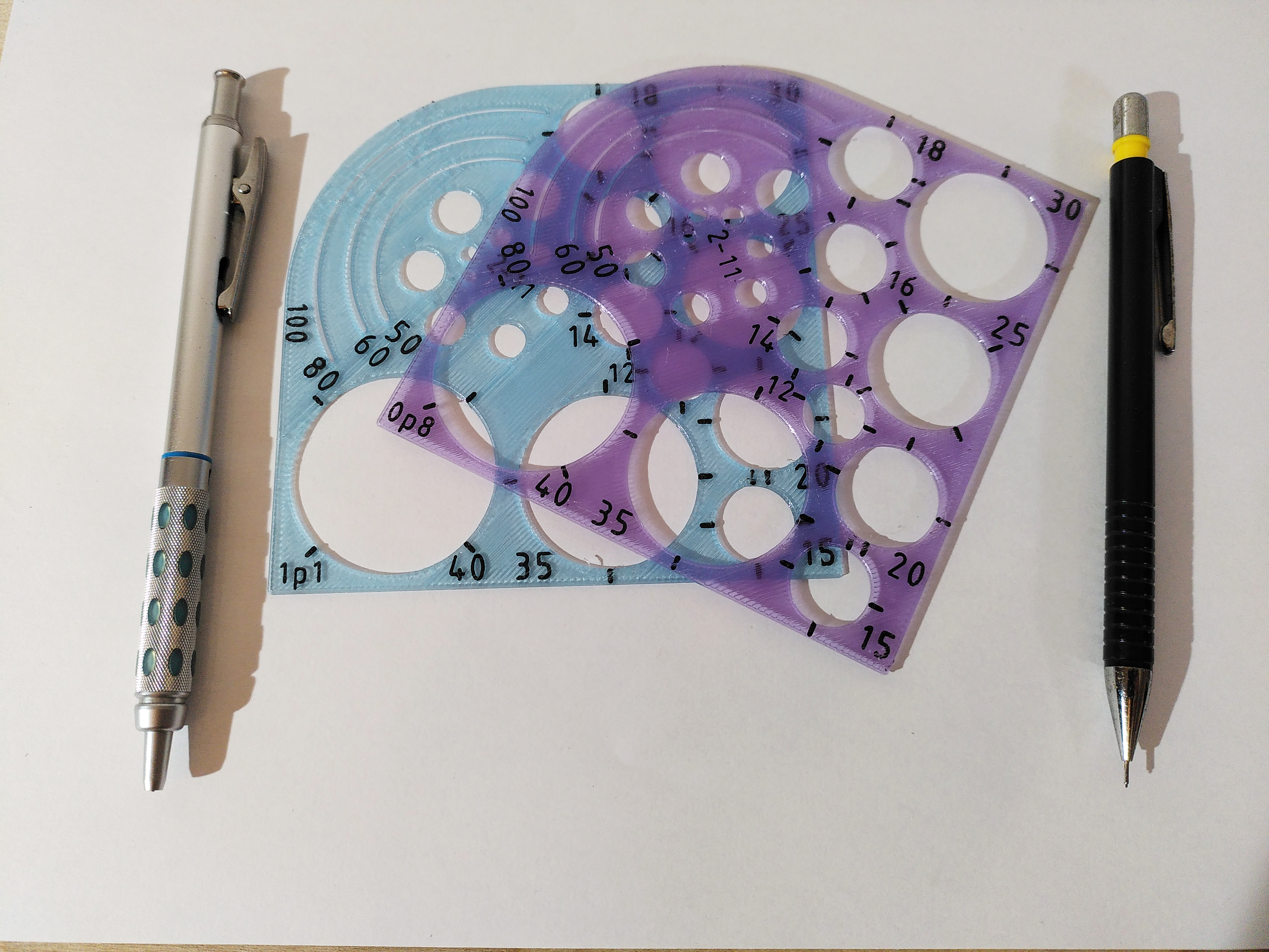 Miniatura 2 do modelo 3D Compact Circle Template