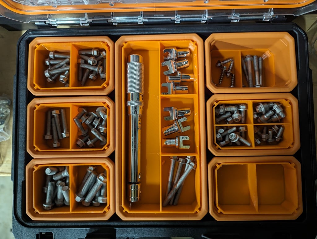 RIDGID 2.0 Small Parts Organizer Nesting Cups
