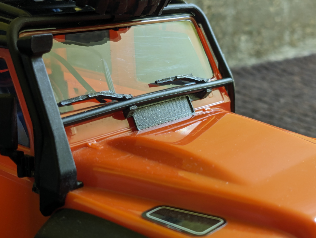 Windshield wipers for TRX4M Defender