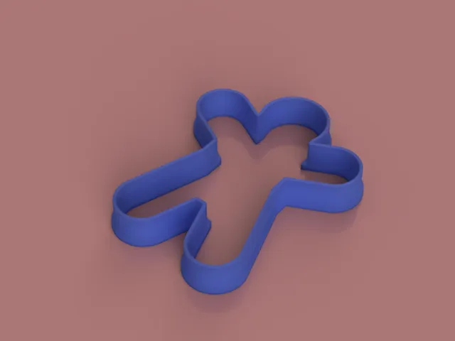 little gingerbread man cookie cutter