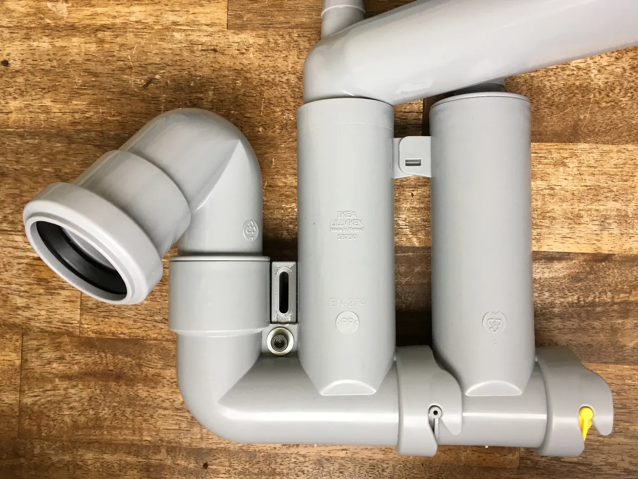 IKEA LILLVIKEN Siphon Wandbefestigung / Wall Mount Bracket by Q