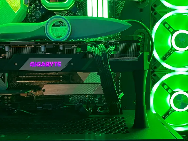 Adjustable GPU Riser (No visible threads)
