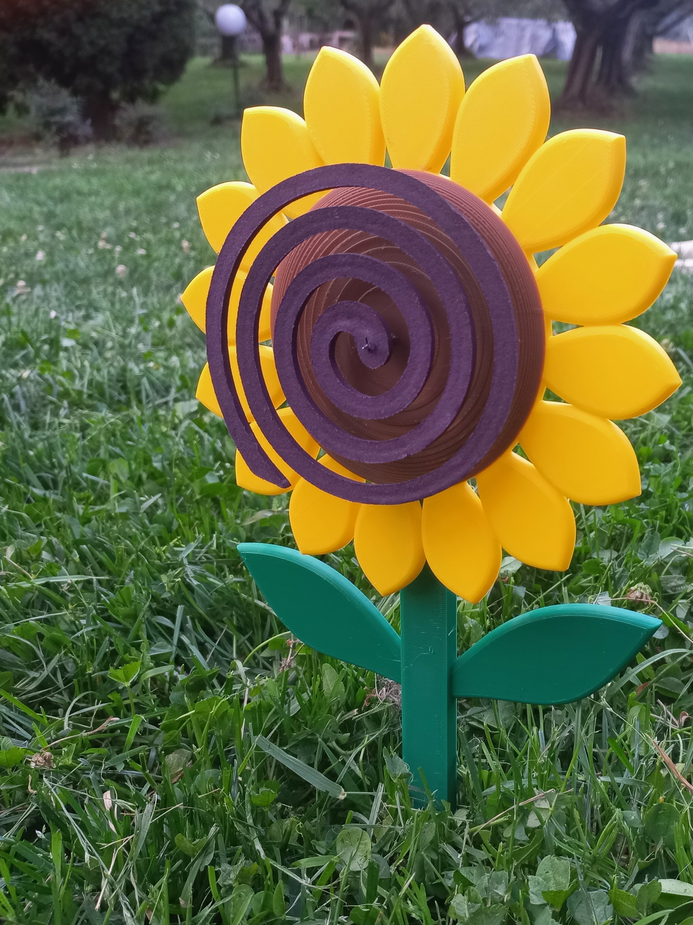 Sunflower Mosquito coil holder