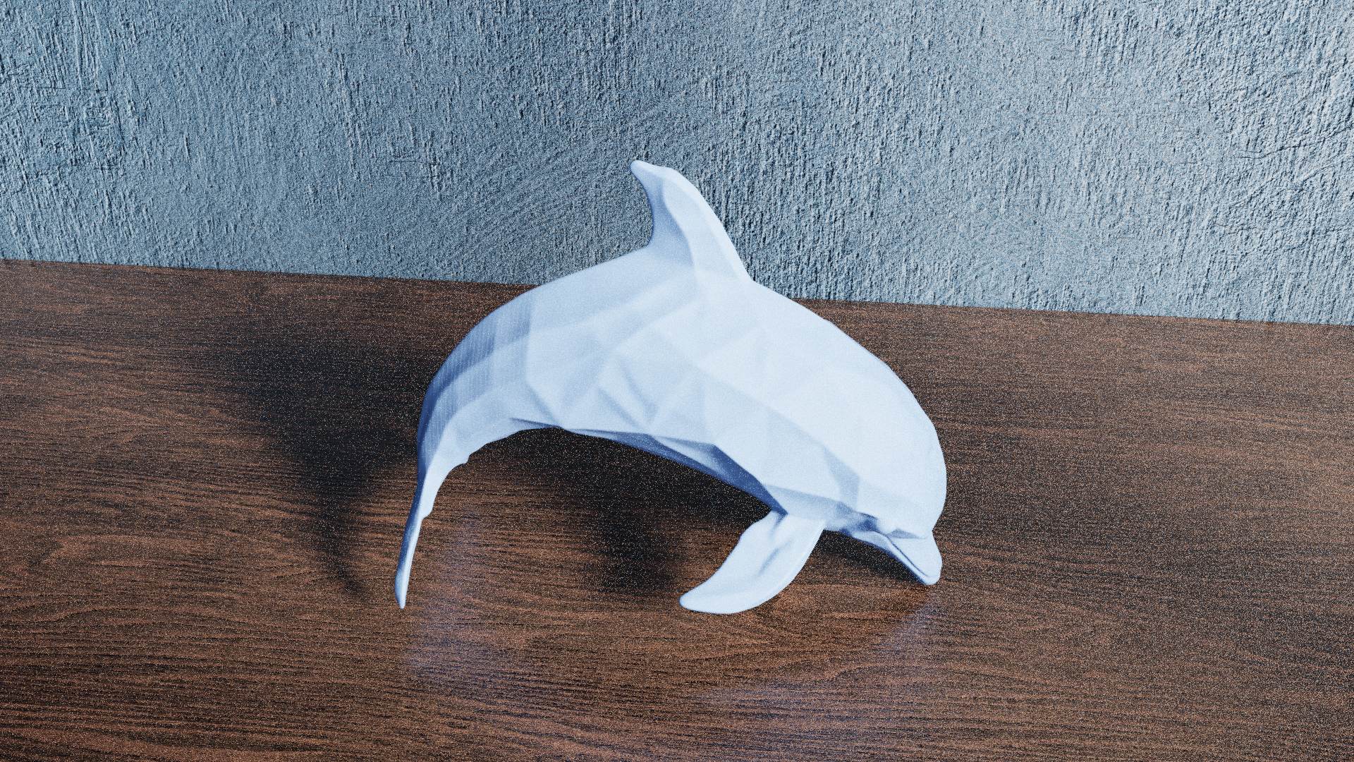 Miniatura 4 do modelo 3D Low Poly Dolphin