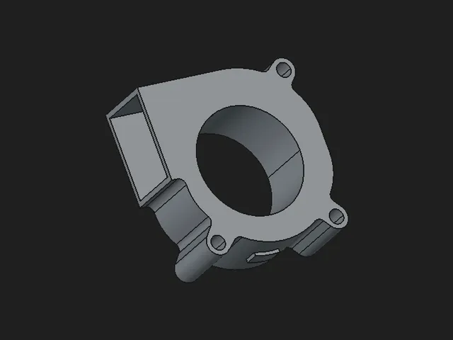 5020 Blower Fan STEP model