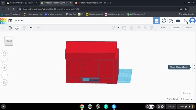 red safe
