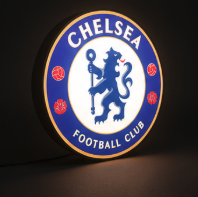 Chelsea Soccer Football LED Light Box | Multi-Color 3D Printable STL