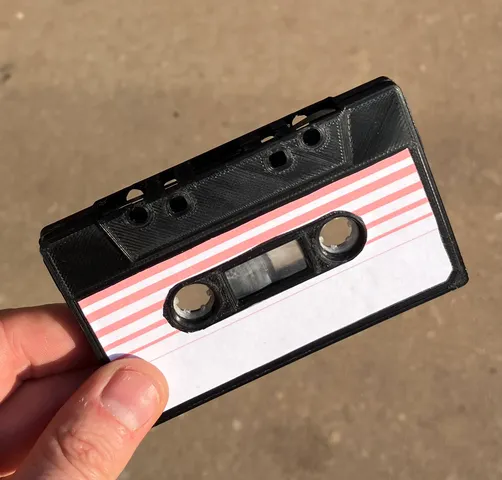 Cassette tape prop