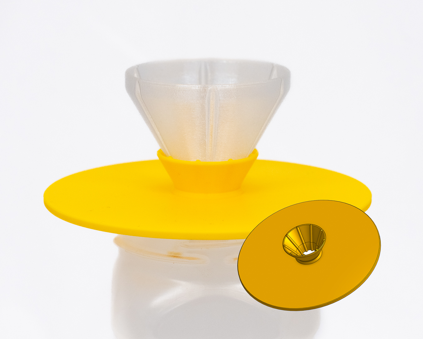 FUNNEL STAND PLATE - PARAMETRIC