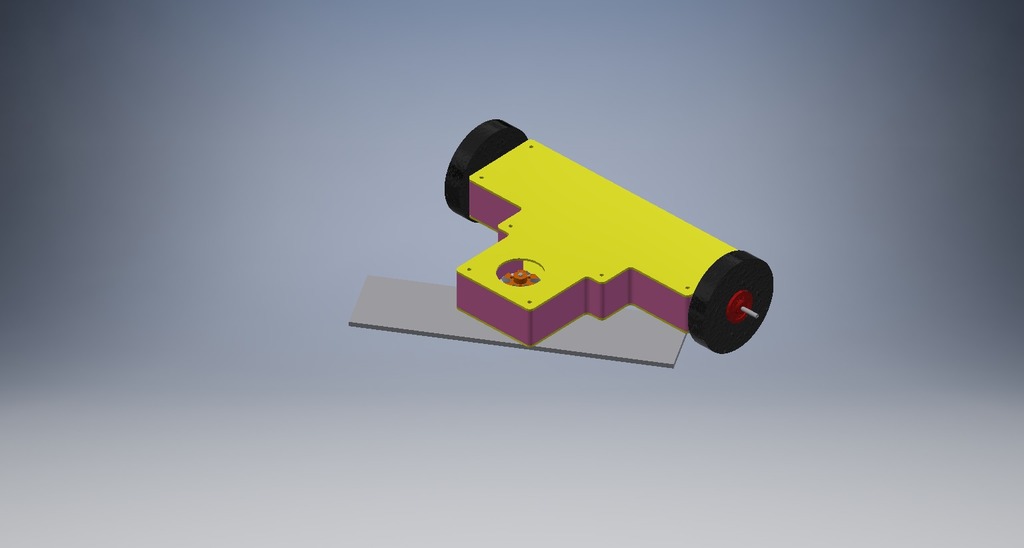 Antweight Horizontal Bar Spinner Tiger Shark V2 by thesaxmachine