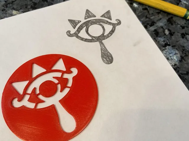 Sheikah/Yiga Symbol stencil
