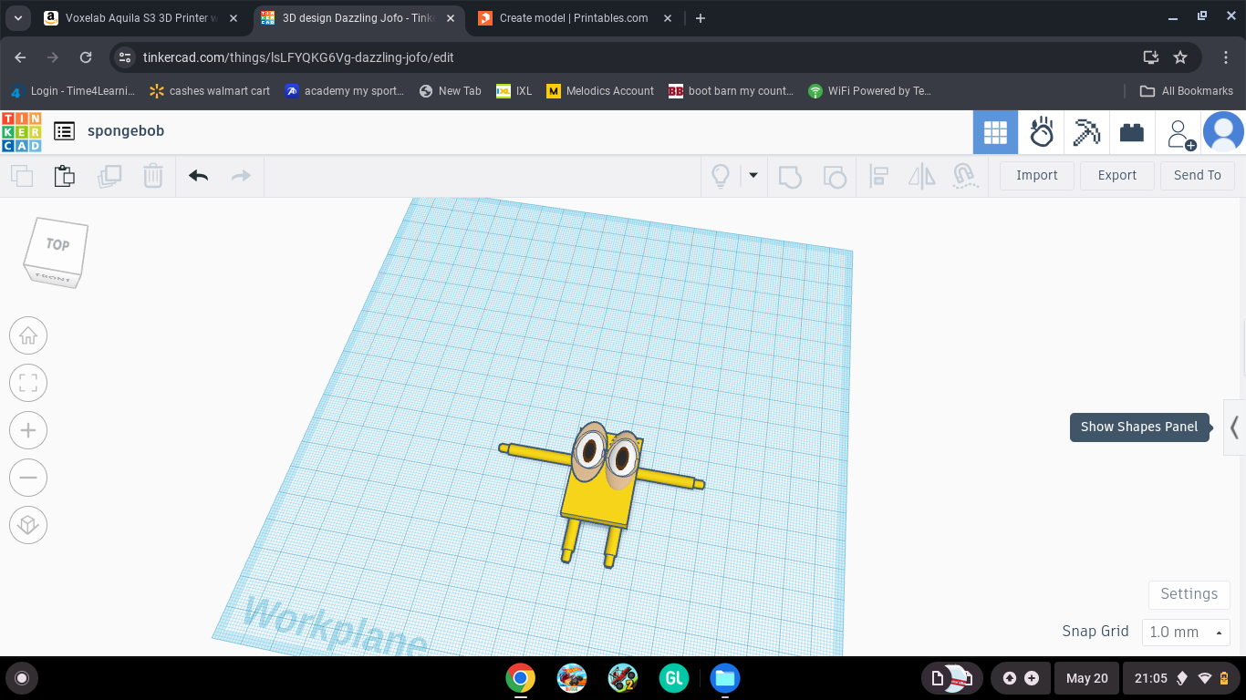 SpongeBob figure