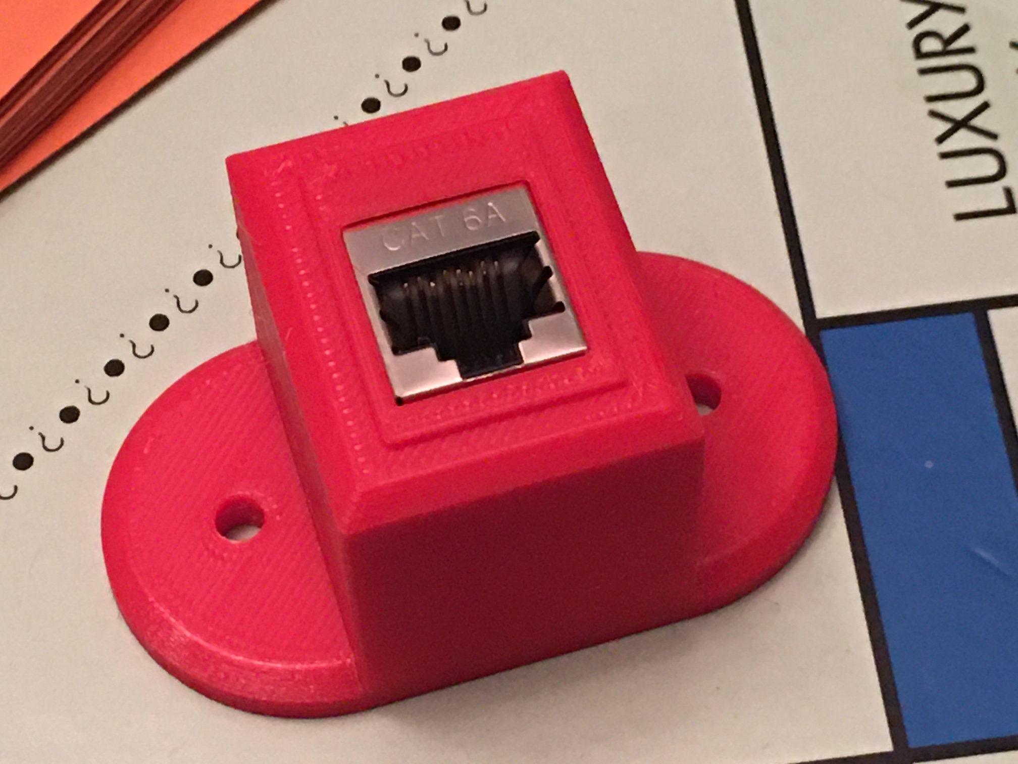 RJ45 Keystone Ethernet Cable Mount - Various Sizes