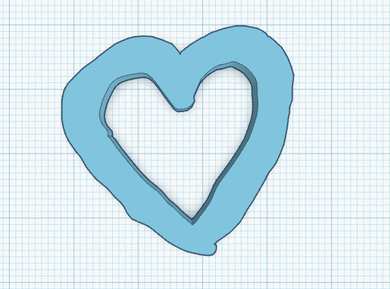 Miniatura 4 do modelo 3D Heart stencil