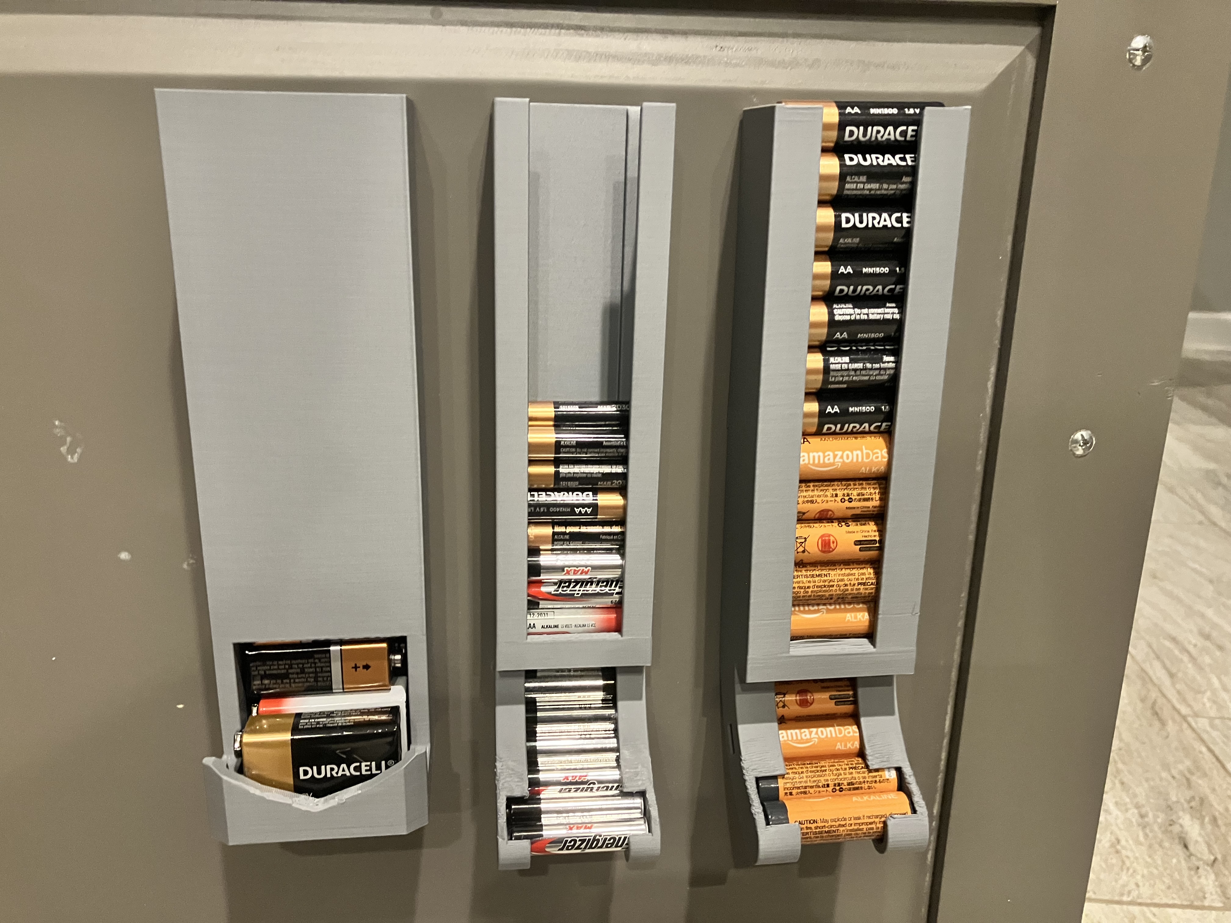 AA, AAA, and 9V Battery Dispenser