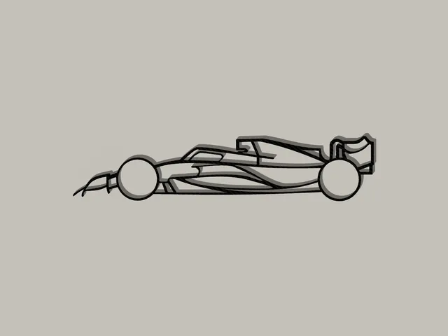 F1 Formula Car Wall Art