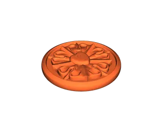 Luther Rose by Walther Riebau | Download free STL model | Printables.com