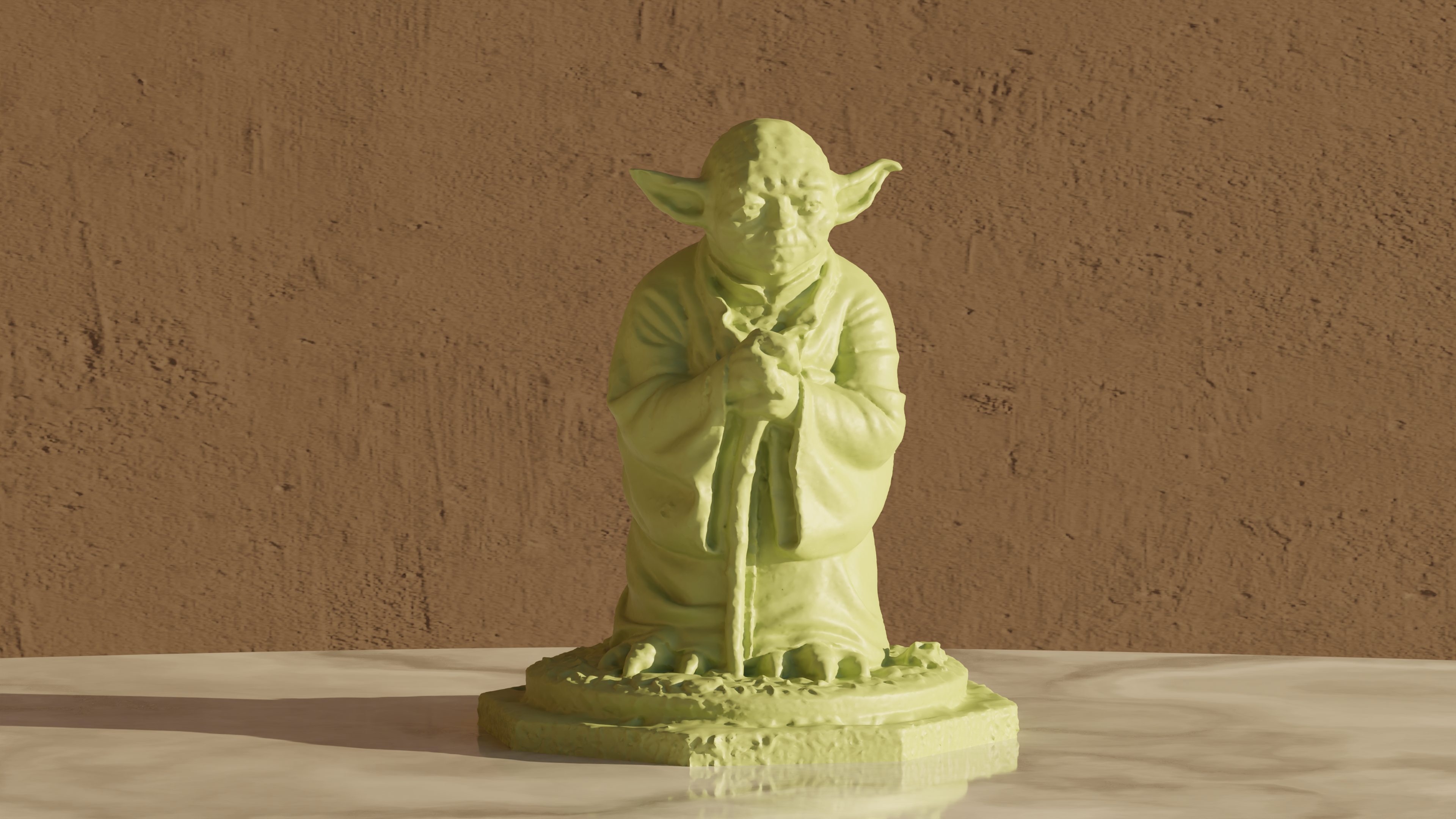 Master Yoda Statue - Star Wars Home Decoration
