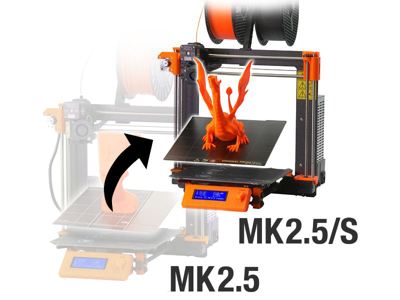 i3 MK2.5 to 2.5S Upgrade Printable parts