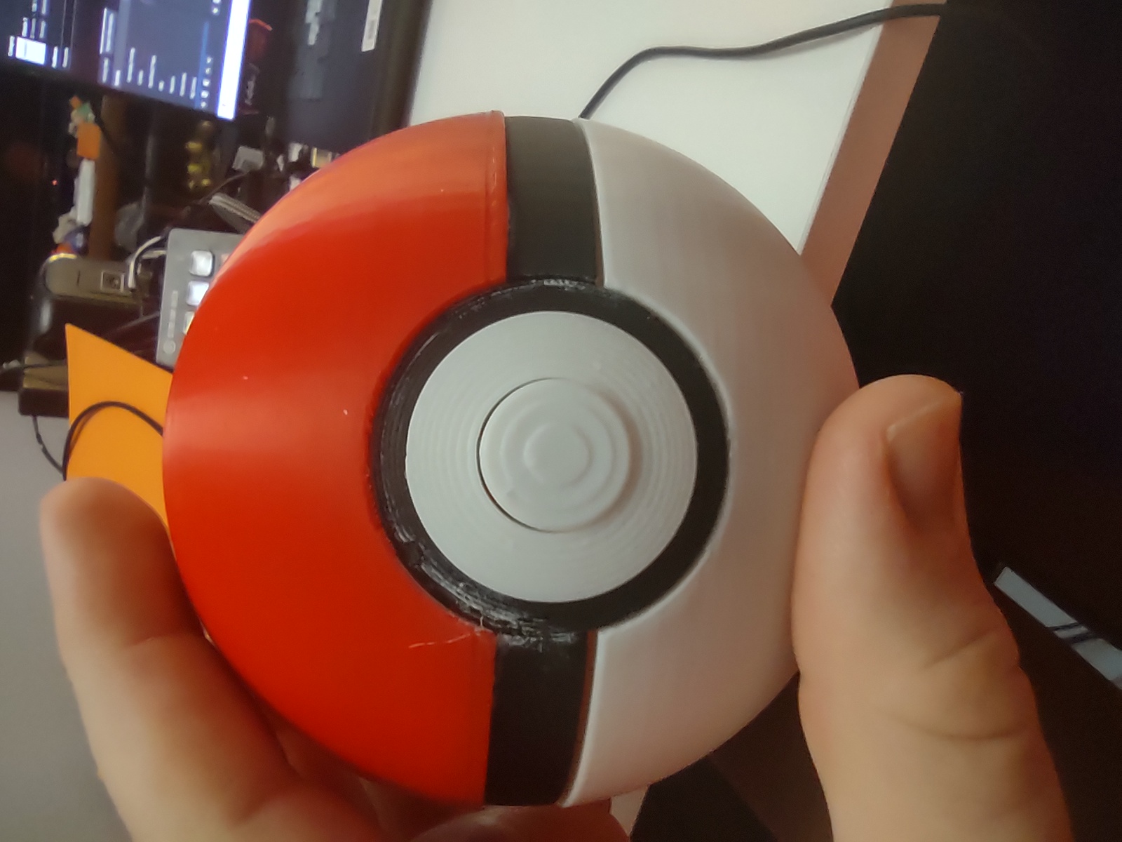 Auto-Opening Poké Ball by CarlThePumpkinMan | Download free STL model ...